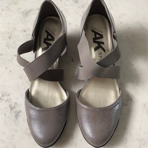 Anne Klein Sport Tara Strap D’orsay Wedge